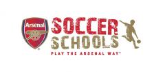 Logo Arsenal FC Junior football summer camp Queen Ethelburgas College