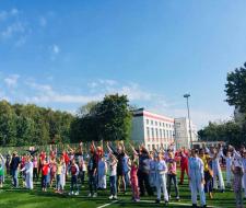 School number 1206 with in-depth study of a foreign language