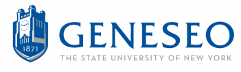 Logo State University of New York at Geneseo, SUNY Geneseo