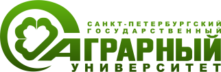 Logo St. Petersburg State Agrarian University, SPbSAU