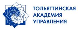 Logo Togliatti Academy of Management, TAU