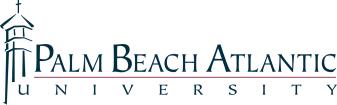 Logo Palm Beach Atlantic University in Florida