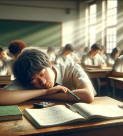 Japanese schools have officially allowed... sleep