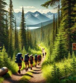 Where is the longest hiking trail in the world