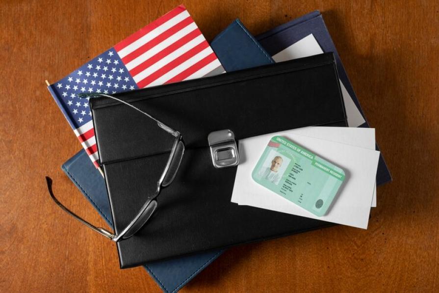 Why does the United States arrange a green card lottery?