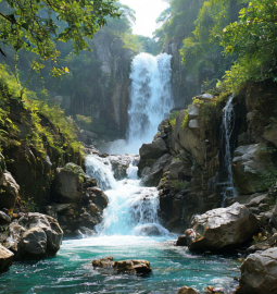 Most amazing sight in nature: an underwater waterfall off Mauritius