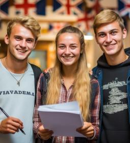 Foreign students poured into the UK again