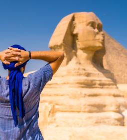 Mysteries of the Great Sphinx: a lion or a man?