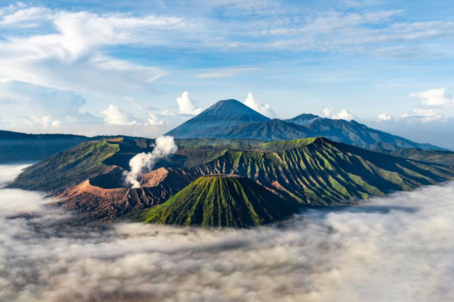 TOP-10 highest volcanoes in the world