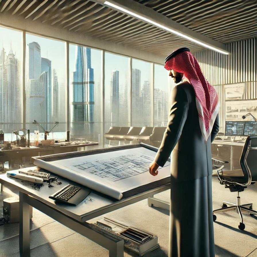 Unusual city in Saudi Arabia with no roads and no cars