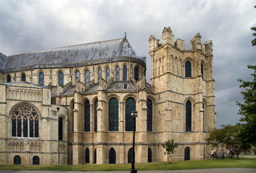 English city of Canterbury - immersion in history
