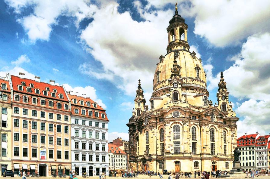 The Dresden Frauenkirche: magnificent Baroque and austerity of Lutheranism