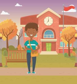 What's cool about an American school?