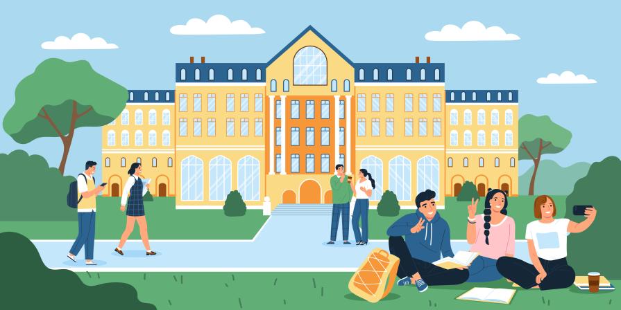 TOP-3 University campuses