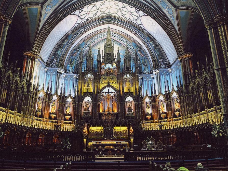 Charming Basilica of Notre Dame de Montreal