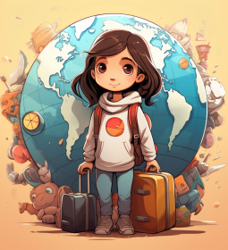 Why do British students leave home?