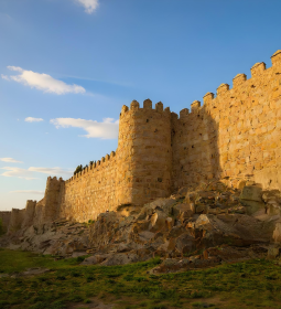 Walls of Avila - a building that keeps history