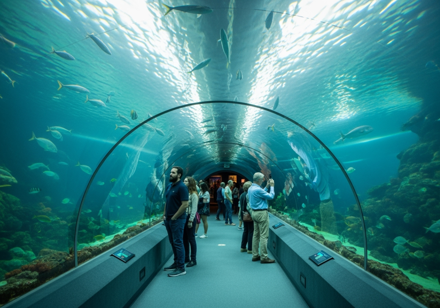 Aquarium in Barcelona - the largest aquarium in the country