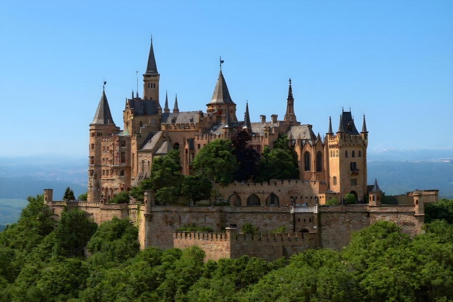 Hohenzollern Castle: ancestral nest of the Prussian monarchy and the Kaisers of the German Empire