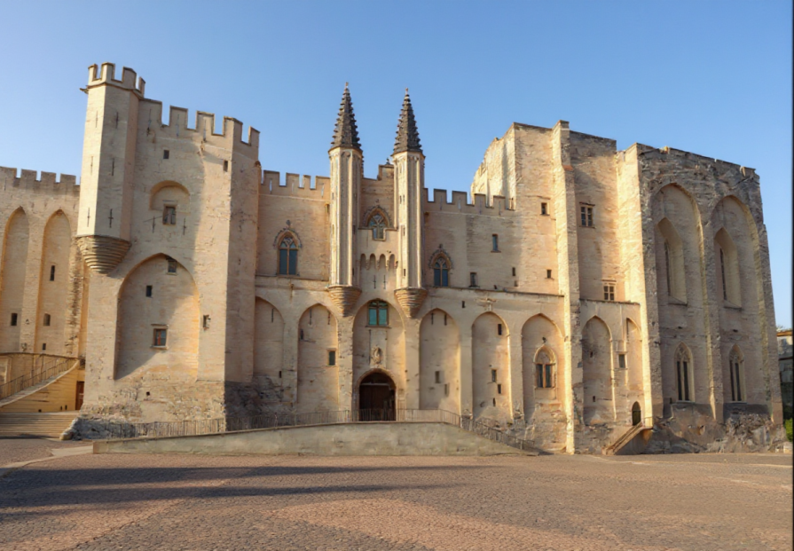 Palais des Papes - a monumental ensemble in Avignon