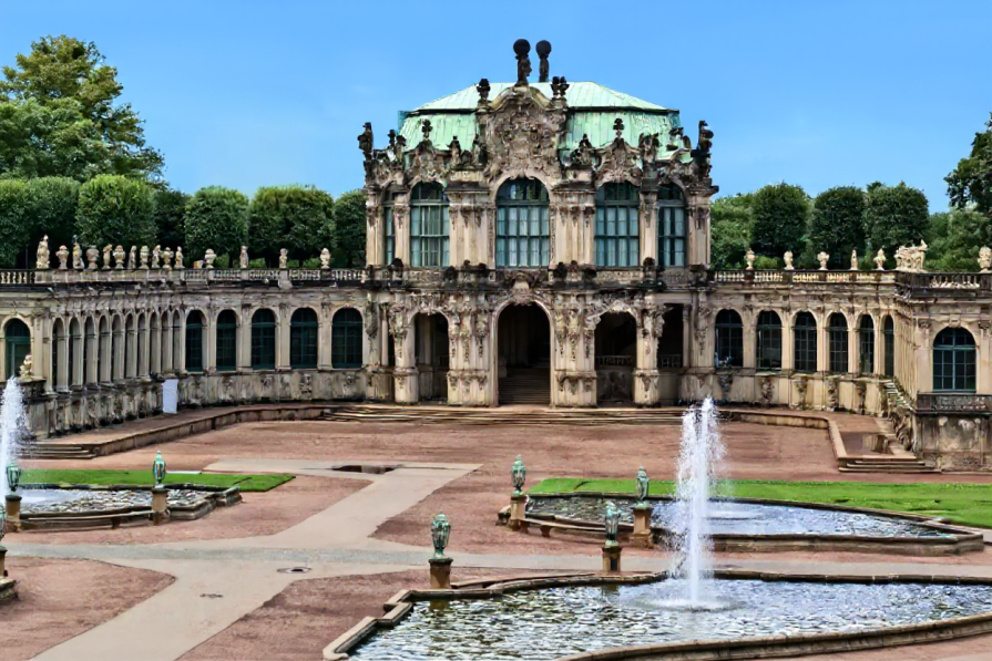 The Dresden Zwinger: the fabulous palace of the famous Saxon Elector