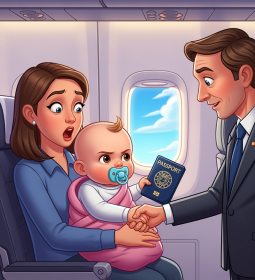 What citizenship will a wild child be given if he is born on a plane