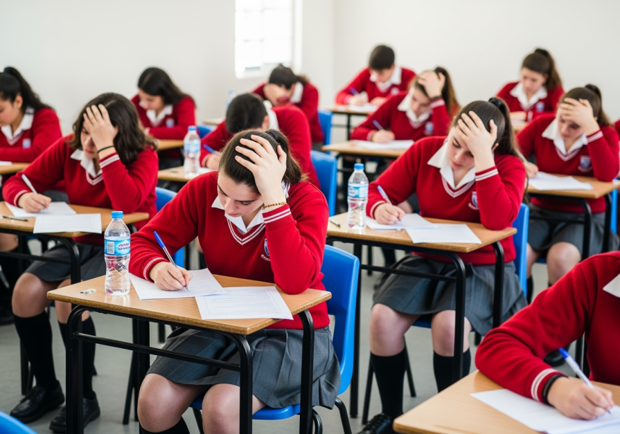 British A-level exam (mathematics): comparison with the USE and the American SAT