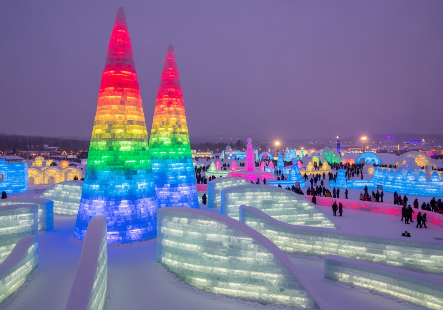 Harbin Snow and Ice Festival: A Winter's Tale in the City Center