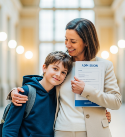 Opens admission to the rating and leading schools and camps abroad!