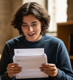 Admission to a British university or college