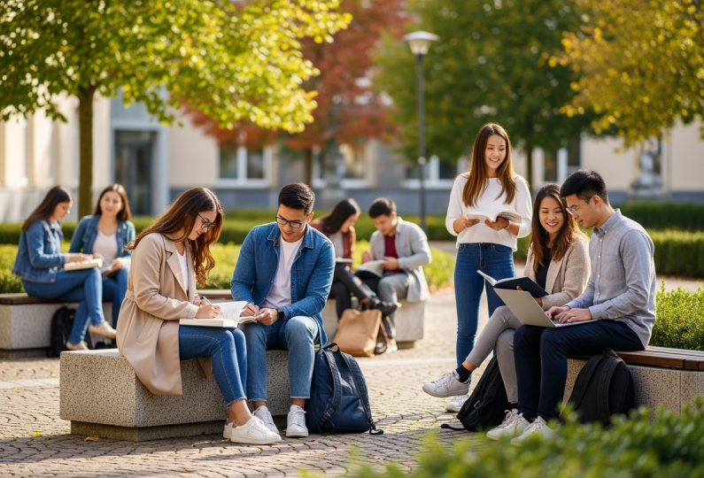 Organization process of studying abroad