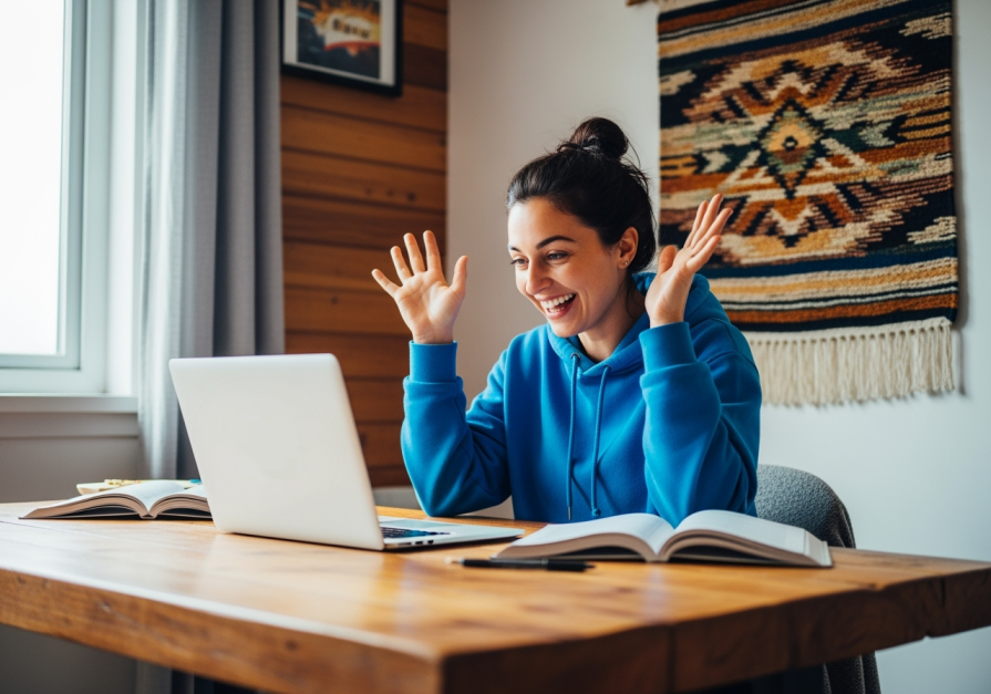 What does the student expect after the documents are submitted?