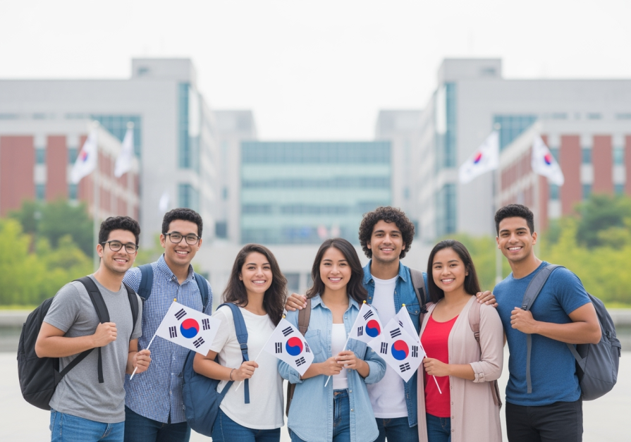 South Korea has updated the historical maximum of foreign students