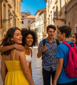 Holidays abroad for young people