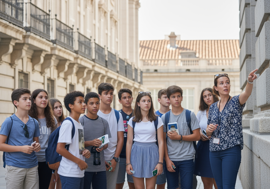 Summer vacations in Madrid for foreign students