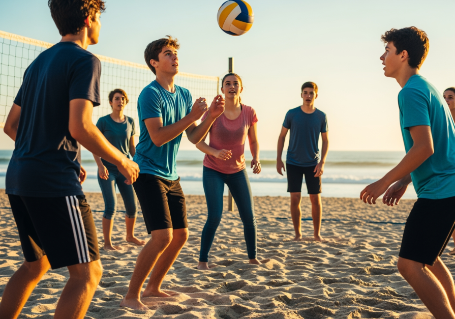 Language camps for teenagers at sea abroad