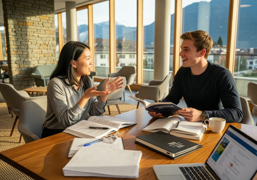 Study tourism, hotel business and culinary in Switzerland for foreign students