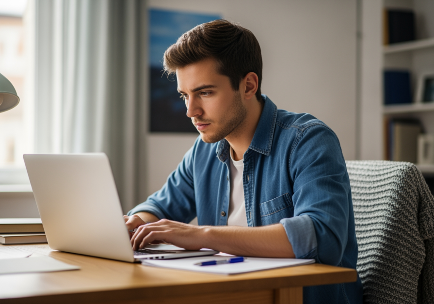 GRE and TOEFL write from home