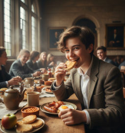 What do schoolchildren eat in different countries of the world