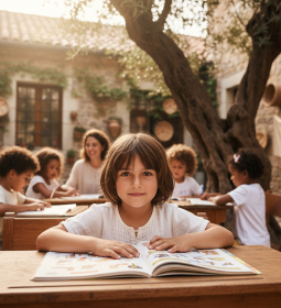 How adaptation programs for foreign children are organized in foreign schools