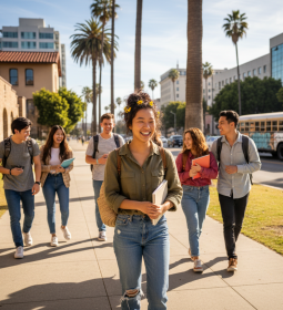 Year of education in Los Angeles: information for foreign students