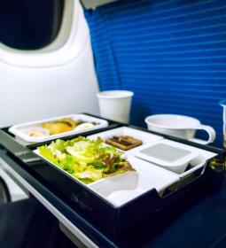 Why does lunch on airplanes always seem tasteless?