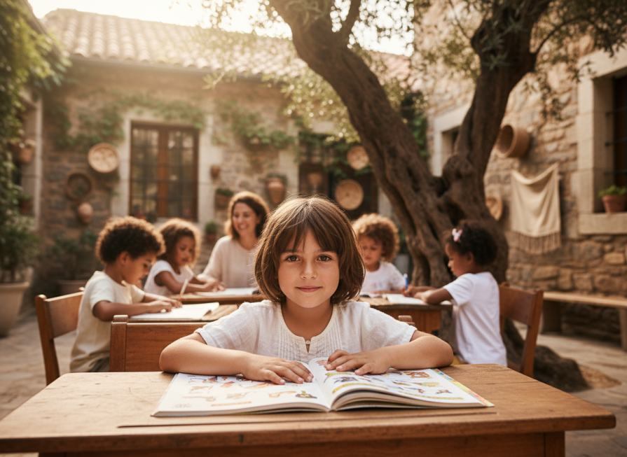 How adaptation programs for foreign children are organized in foreign schools