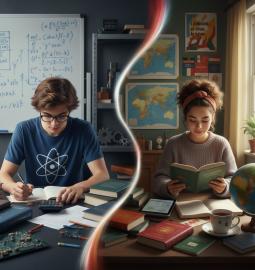 Is the division into "techies" and "humanitarians" fair, or is it a myth?