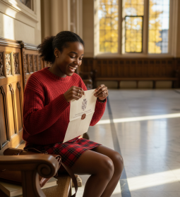 How to write an application letter for a scholarship request?