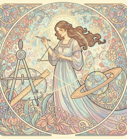 Harmony in Numbers and Colors: Exploring the Link Between Art and Mathematics