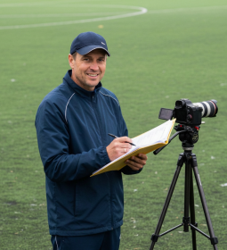 In British summer camps, children will be watched by professional football scouts