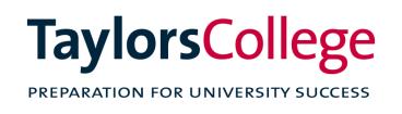 Logo Taylors College in Auckland