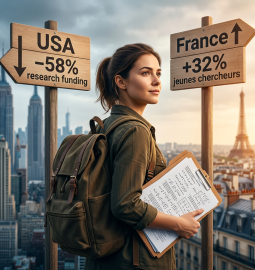 Young scientists are leaving the USA en masse — and heading to France