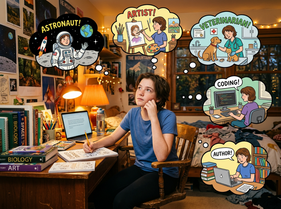 The First Step, Not the Final Choice: Career Thinking in Your Teens